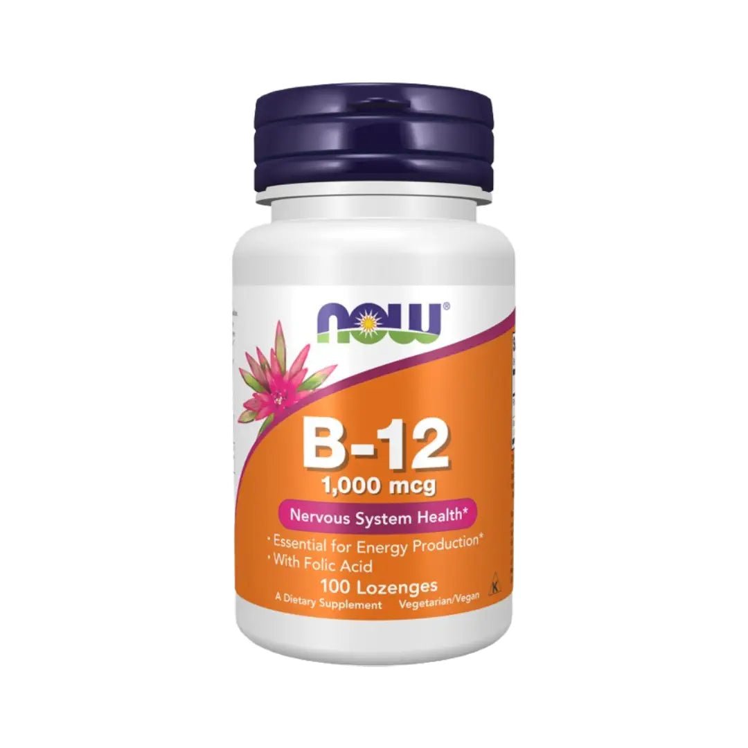 NOW B 12 1000MCG LOZENGES 100s