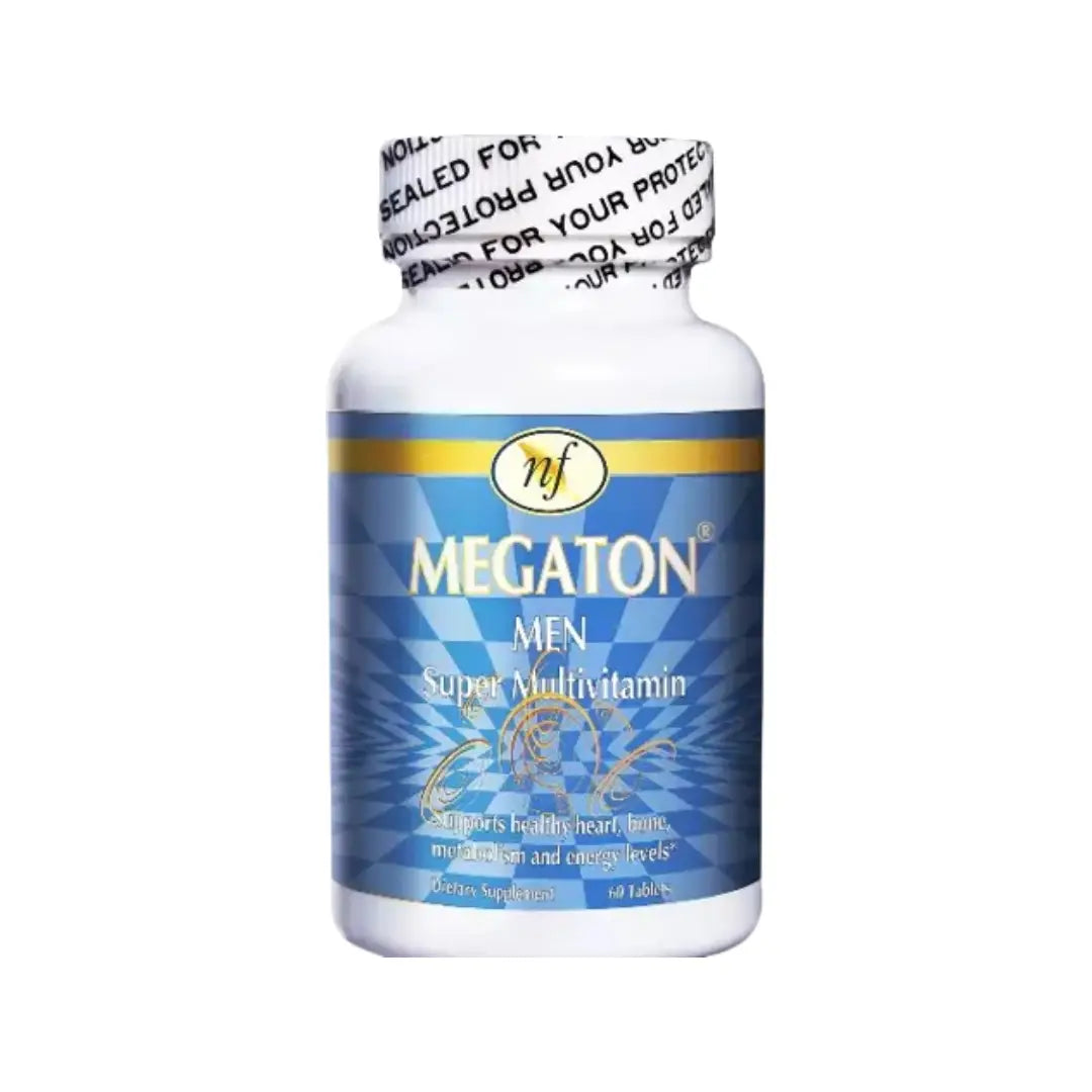 Natural Fervor Megaton Men 60 Tablets – Multivitamin for Men's Health & Energy