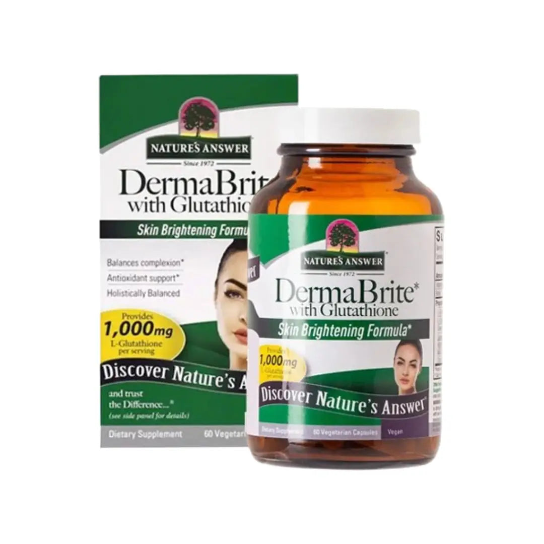 Natures Answer Derma Brite With Glutathione 1000MG Cap 60s