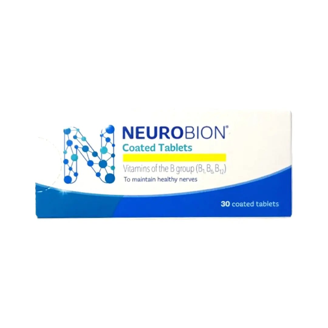 Neurobion Tablets 30s – Vitamin B complex supplement for nerve health, energy support, and overall vitality
