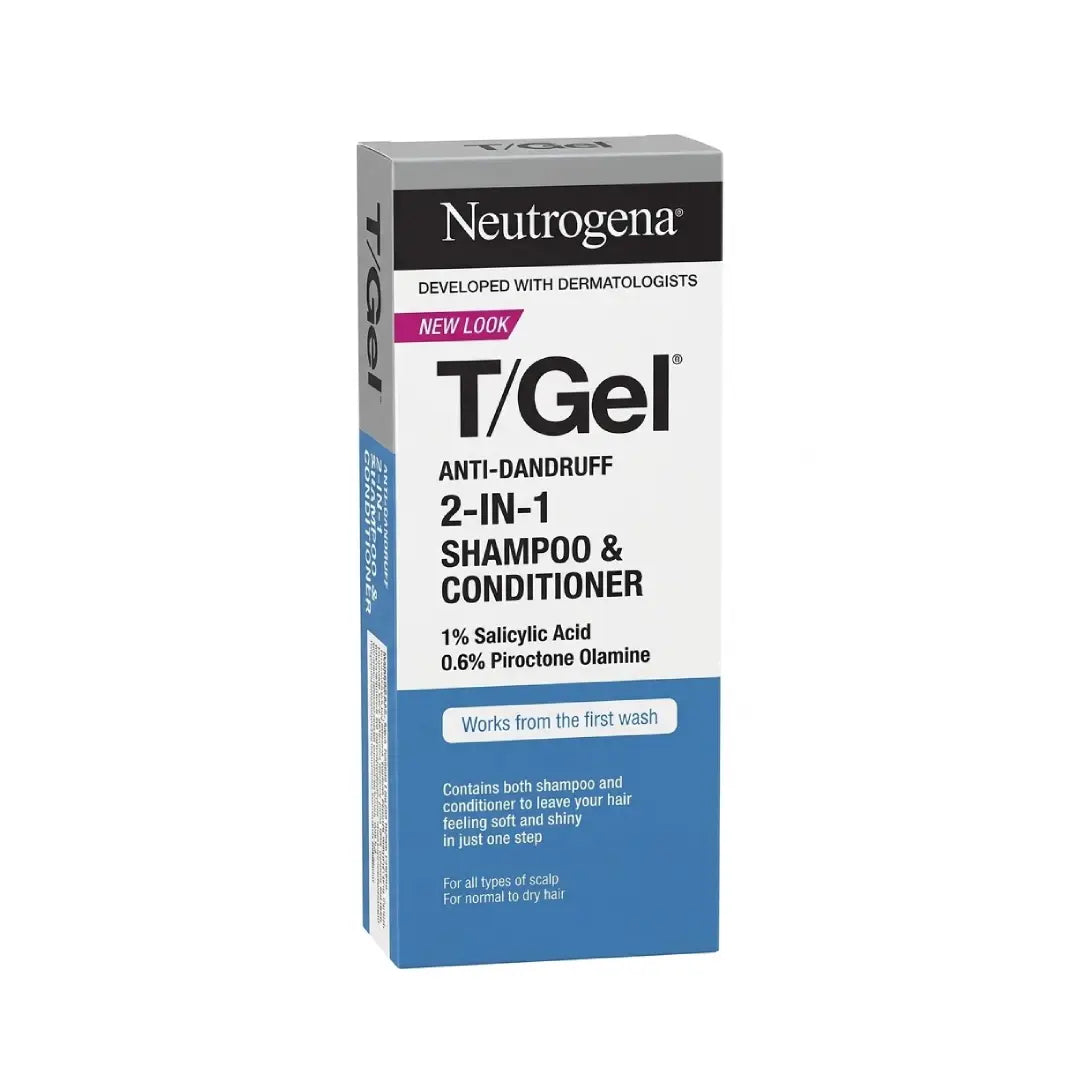 Neutrogena T/Gel Anti-Dandruff 2-in-1 Shampoo & Conditioner 250ml