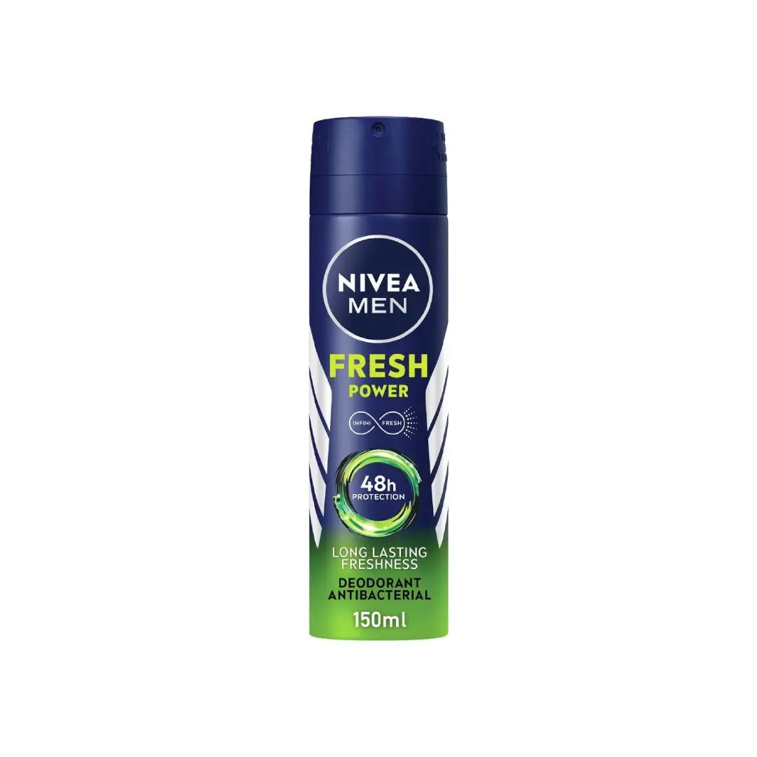 Nivea Men Antibacterial 48H Fresh Power Deo Spray 150ml
