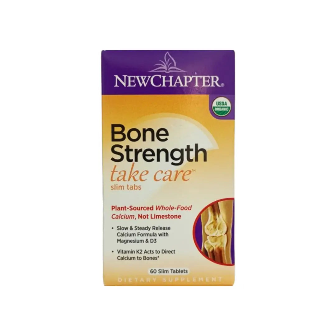 New Chapter Bone Strength Tablets 60 count bottle front view
