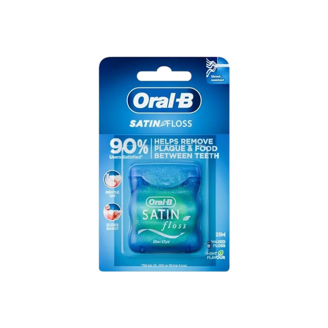 Oral B Satin Dental Floss Mint 25m