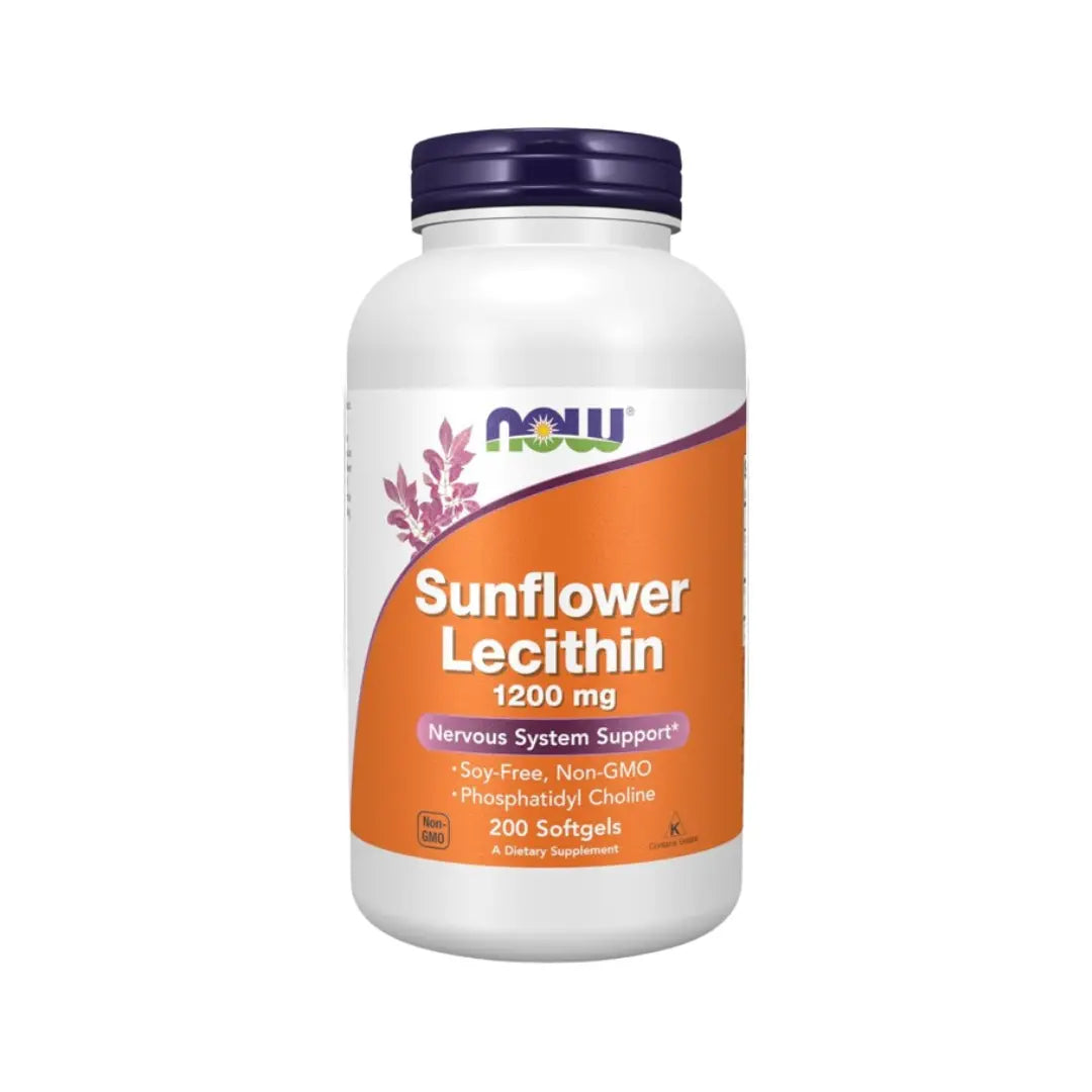Now Sunflower Lecithin 1200mg Softgel 200s
