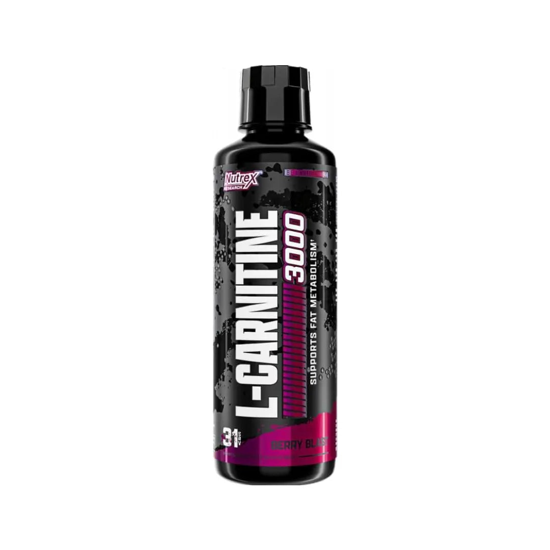Nutrex L-Carnitine 3000 Berry Blast Flavor 465ml Serv 31
