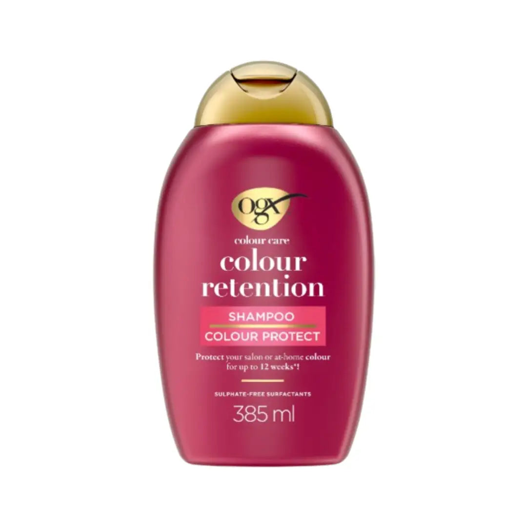 OGX Colour Retention Shampoo 385ml – Sulfate-Free Colour Protection & Shine