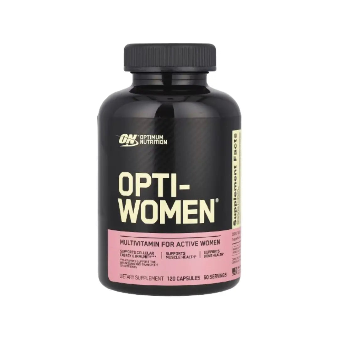 Optimum Nutrition Opti-Women Multivitamin Capsules 120s - Daily Women's Multivitamin Supplement