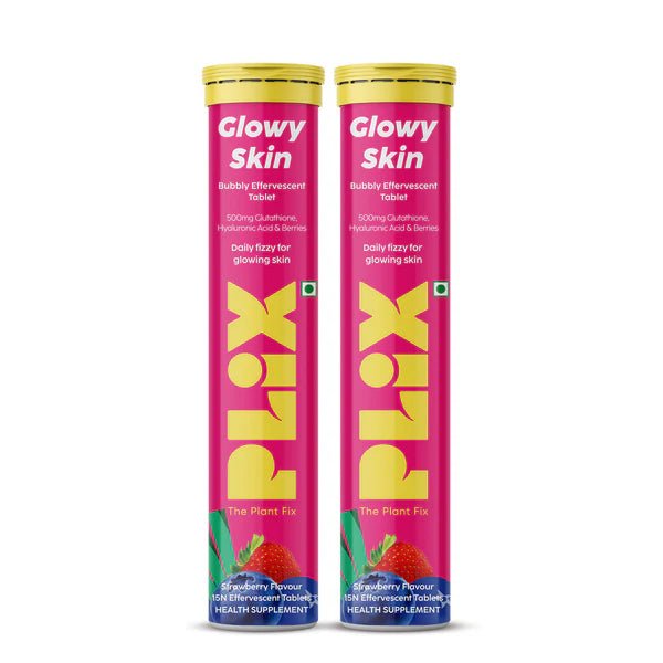 PLIX Glowy Skin Effervescent Tab 15s 2 Packs