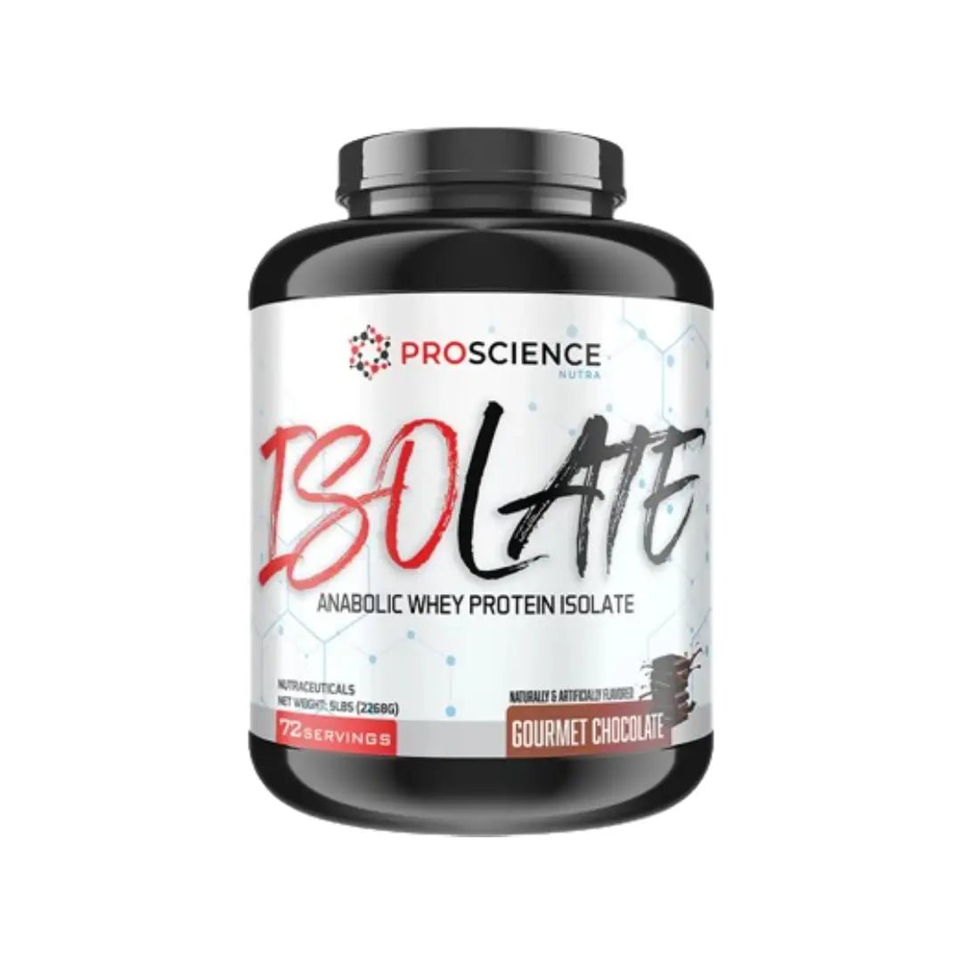 PROSCIENCE ISOLATE WHEY 5LB GOURMET CHOCOLATE SERV 72s