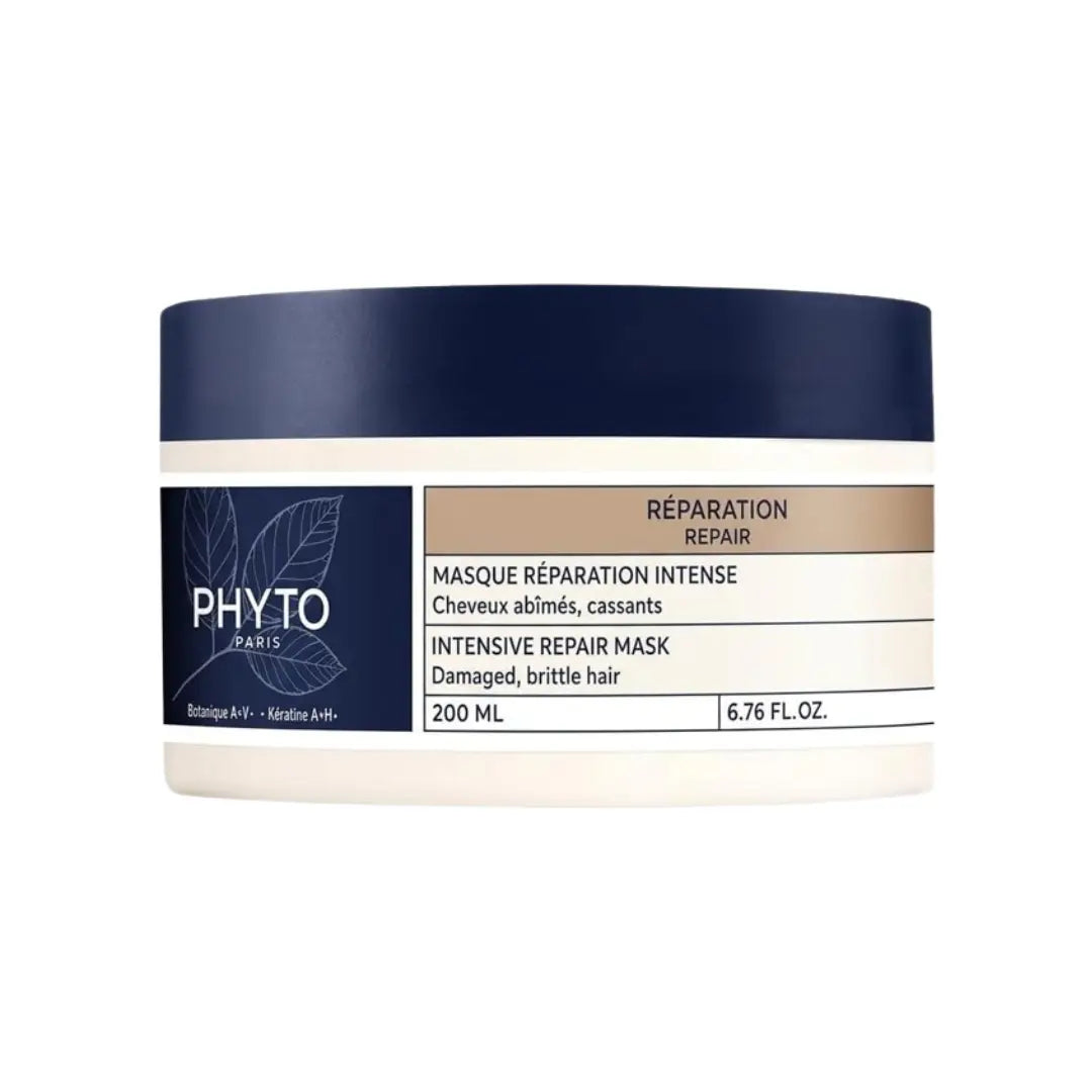Phyto Intensive Repair Mask 200ml | Deep Repair Hair Mask for Damaged & Brittle Hair | Strengthening & Shine Treatment