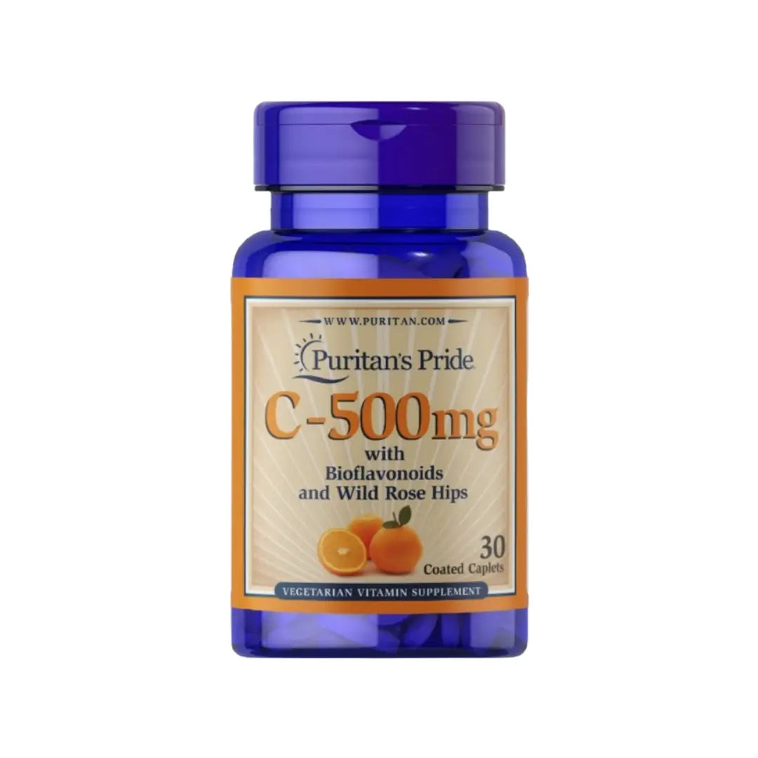 Puritans Pride C 500mg Caplet 30s