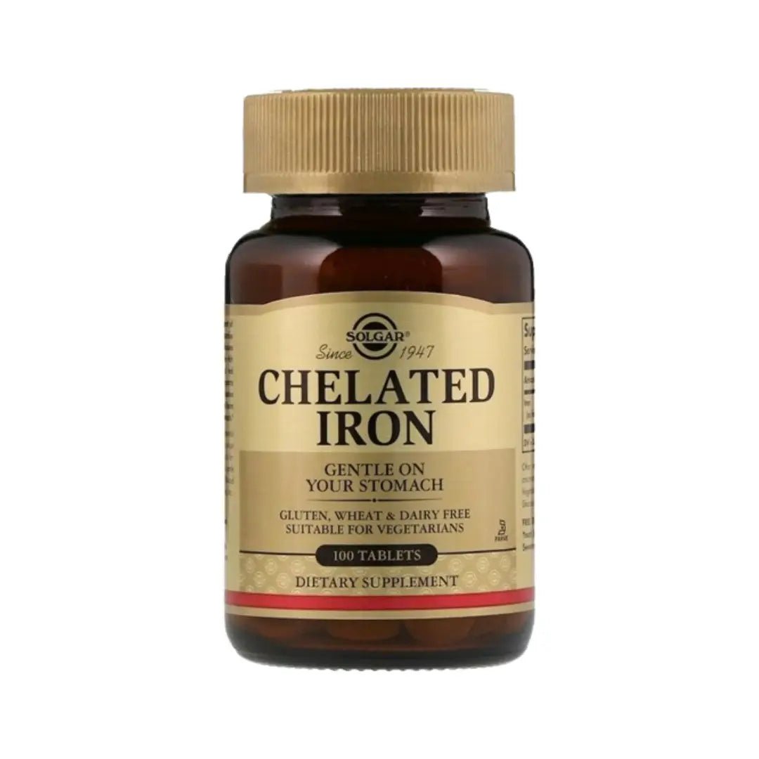 SOLGAR Chelated Iron Tab 100s