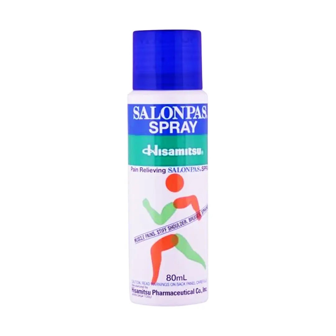 Salonpas Pain Spray 80ml Fast-acting spray for muscle and joint pain relief