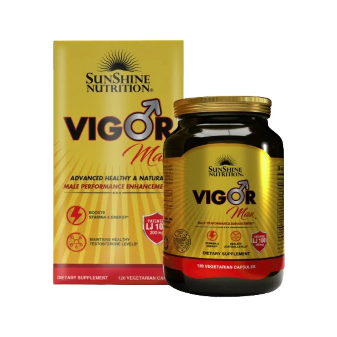 Sunshine Nutrition Vigor Max 120s for energy and overall wellness support
