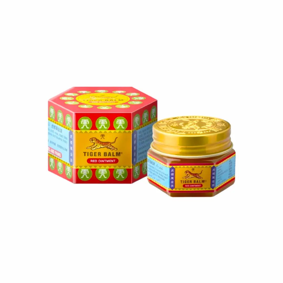 Tiger Balm Red Ointment 19.4g and 30g herbal pain relief balm for muscle and joint discomfort