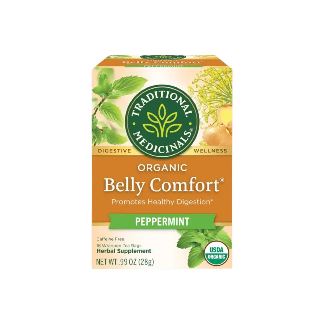 Traditional Medicinals Organic Belly Comfort Peppermint Tea Bag 16s