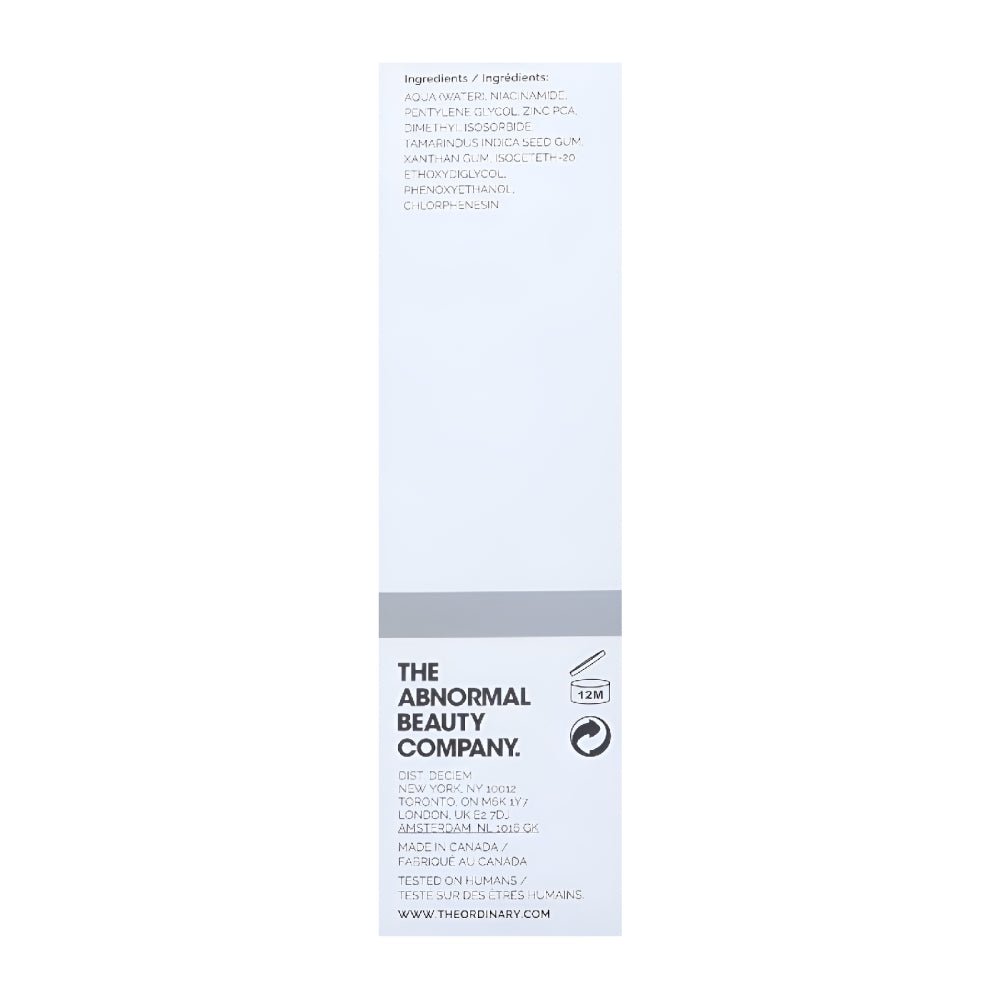 THE ORDINARY NIACINAMIDE 10%+ZINC 1% 30ML