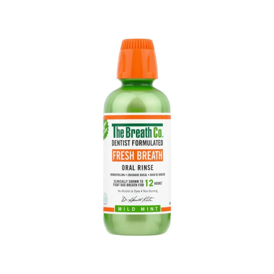 The Breath Co Mouth Wash Mild Mint 473ml