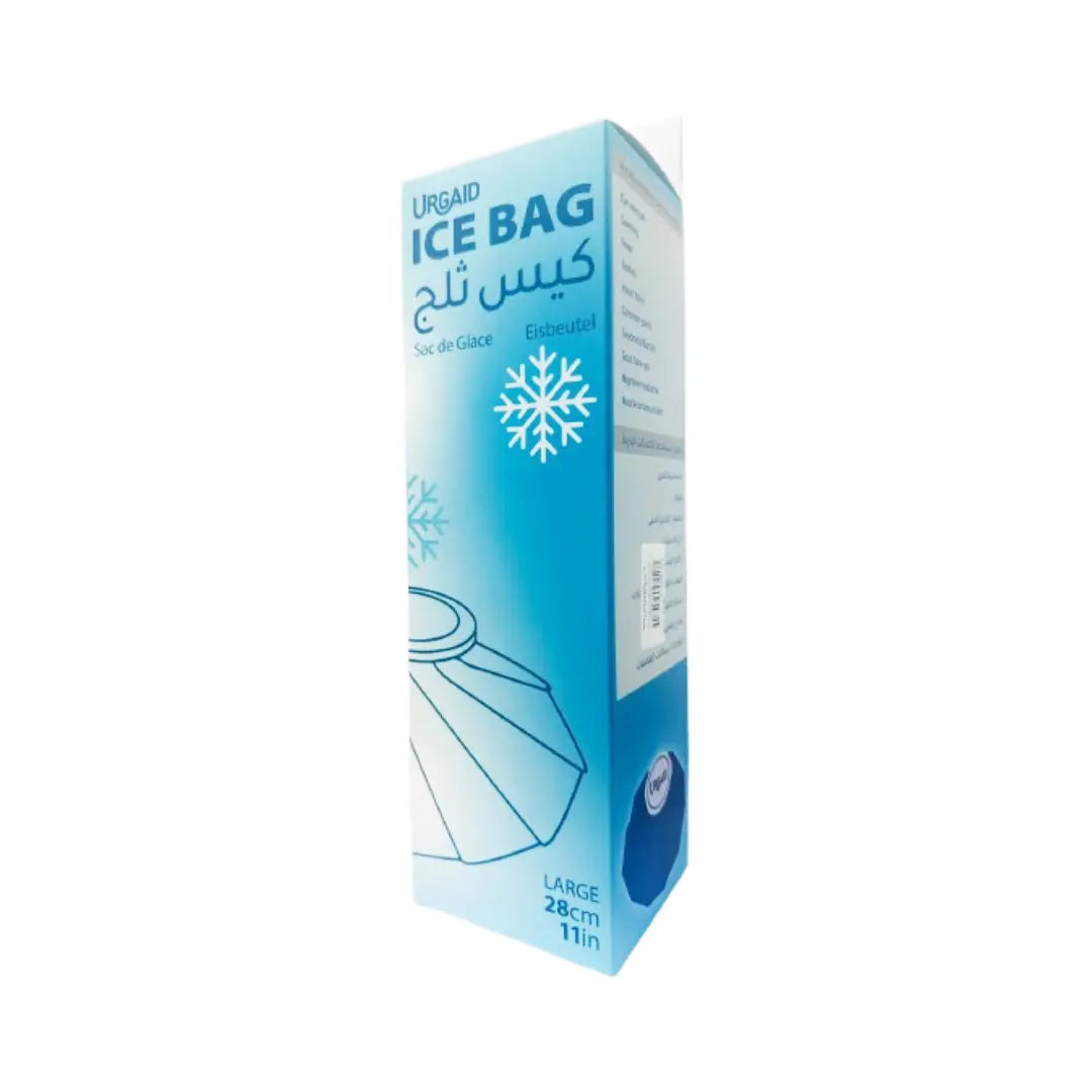 Urgaid Ice Bag 11 Inches 28cm Large | Reusable Cold Therapy Ice Bag for Cooling Comfort