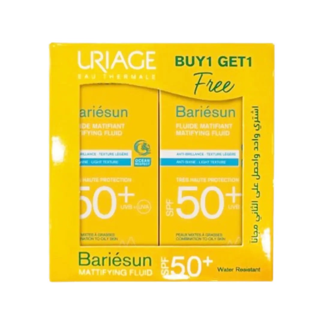 Uriage Bariesun SPF50+ Mattifying Fluid 50ML 1+1 Offer