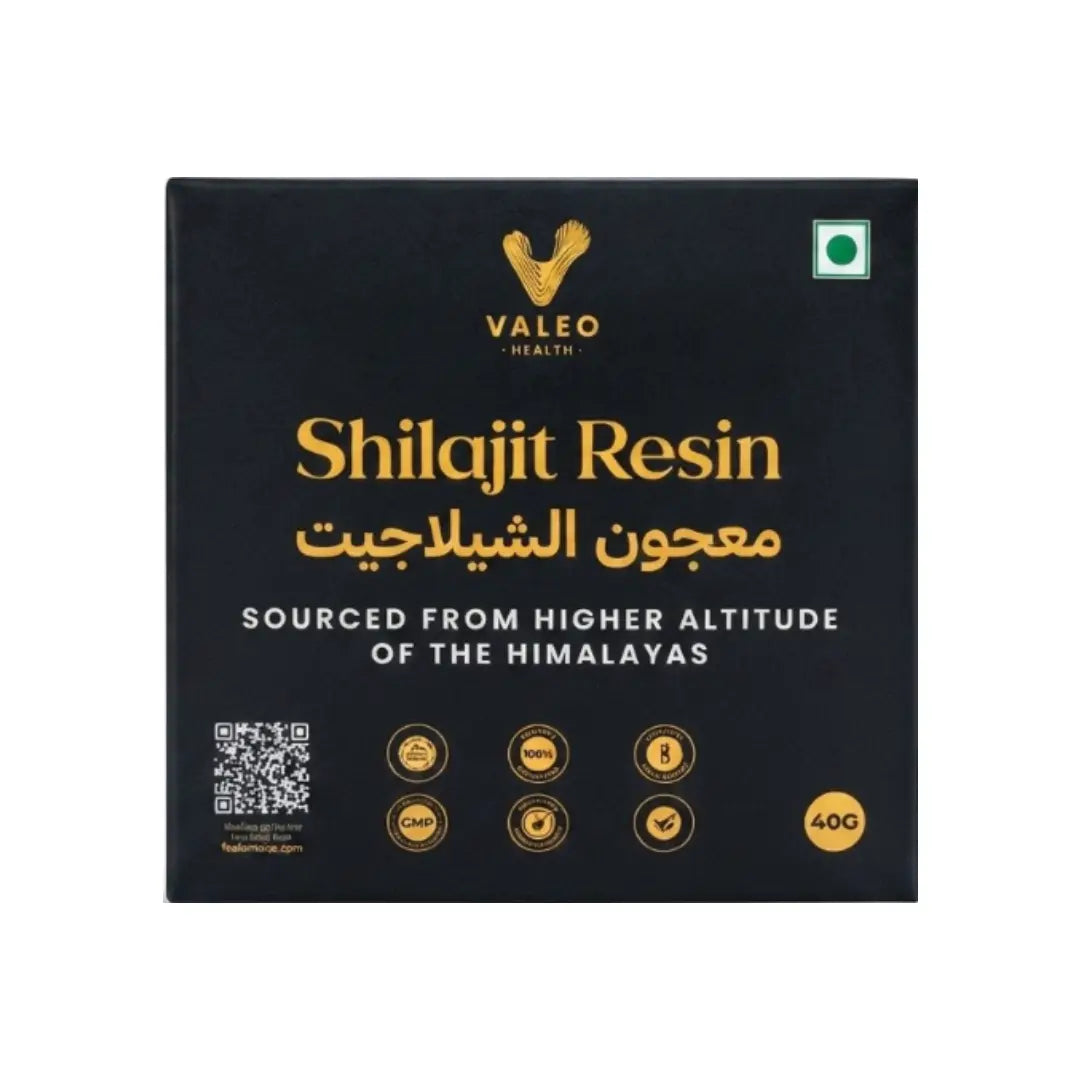 Valeo Shilajit Resin 40g – Natural Mineral Resin Food Supplement