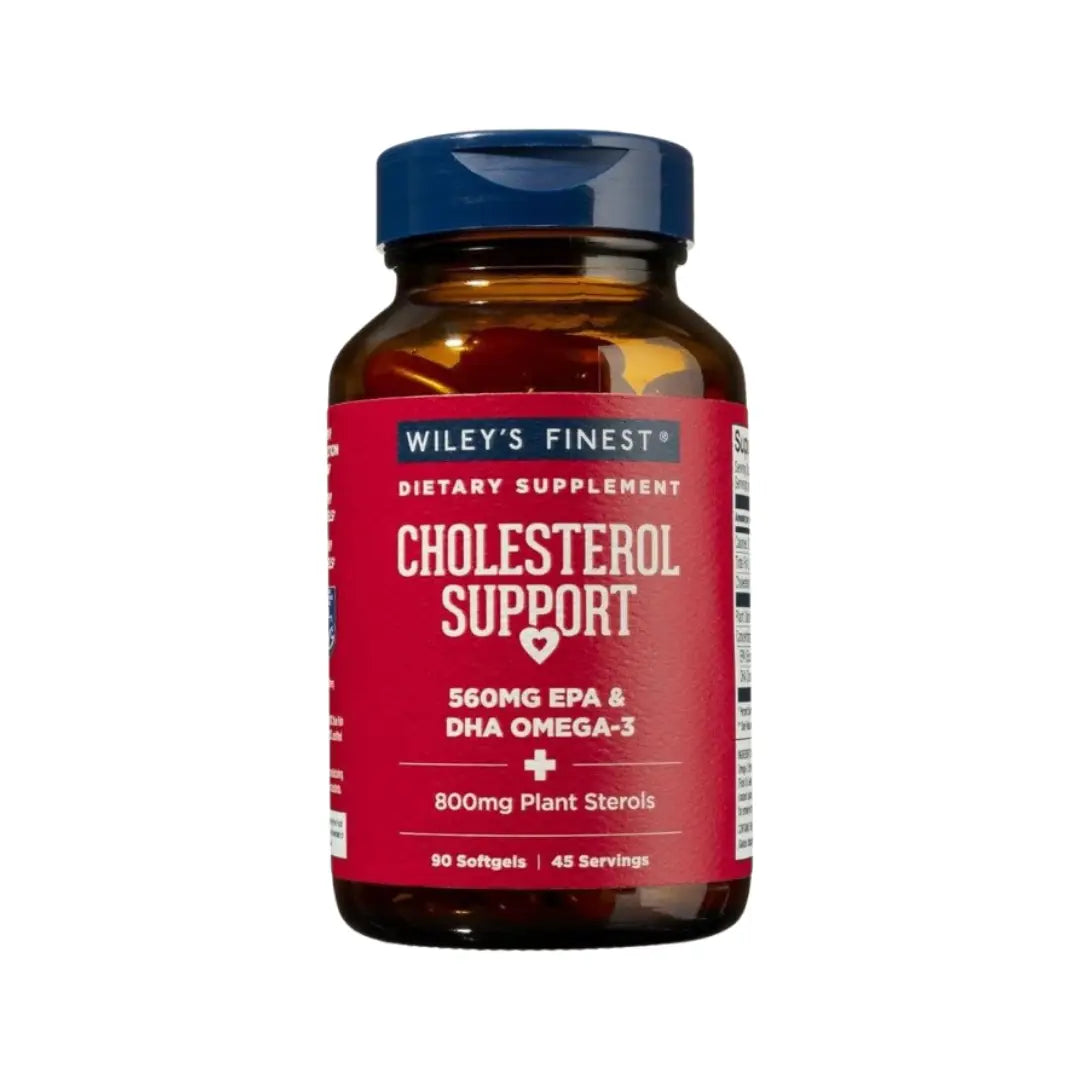 Wileys Finest Cholesterol Support Fish Oil Softgel 90s