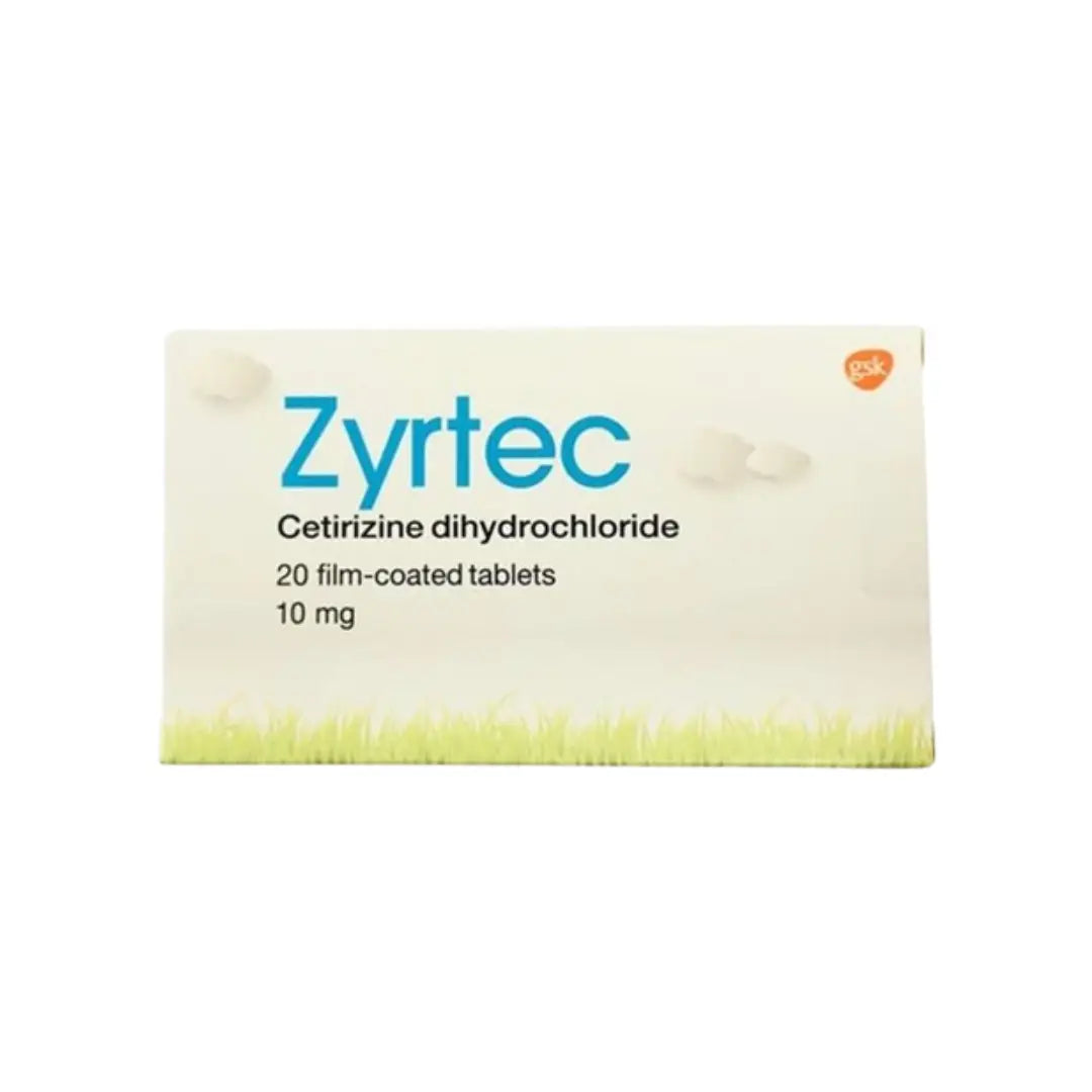 Zyrtec 10MG Film Coated Tablets 20s