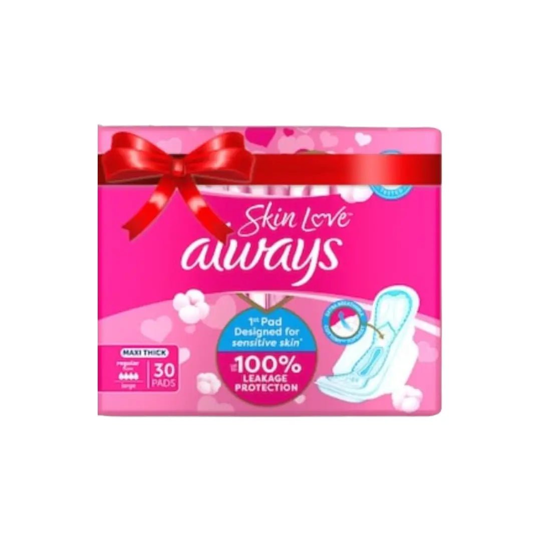 Always Skin Love Maxi Thick Pad Large 30S