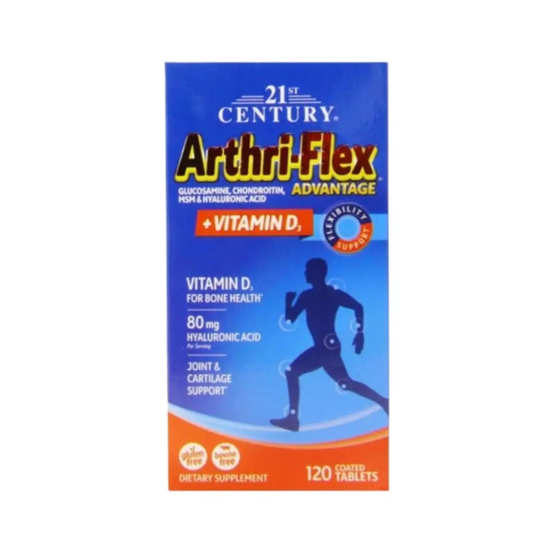 21ST Century Arthriflex Advantage + Vitamin D3 TAB 120s