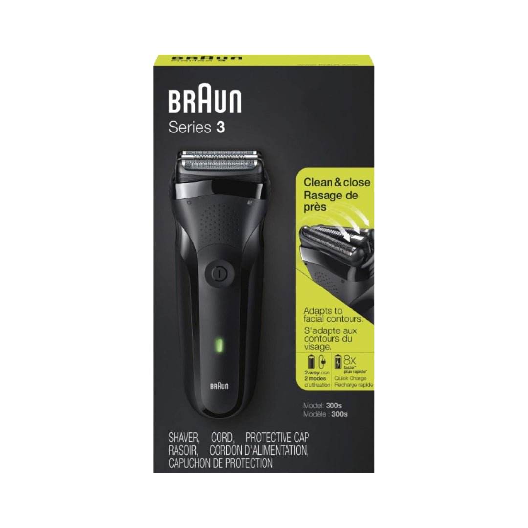 Braun Series 3 300s Rechargeable Electric Shaver