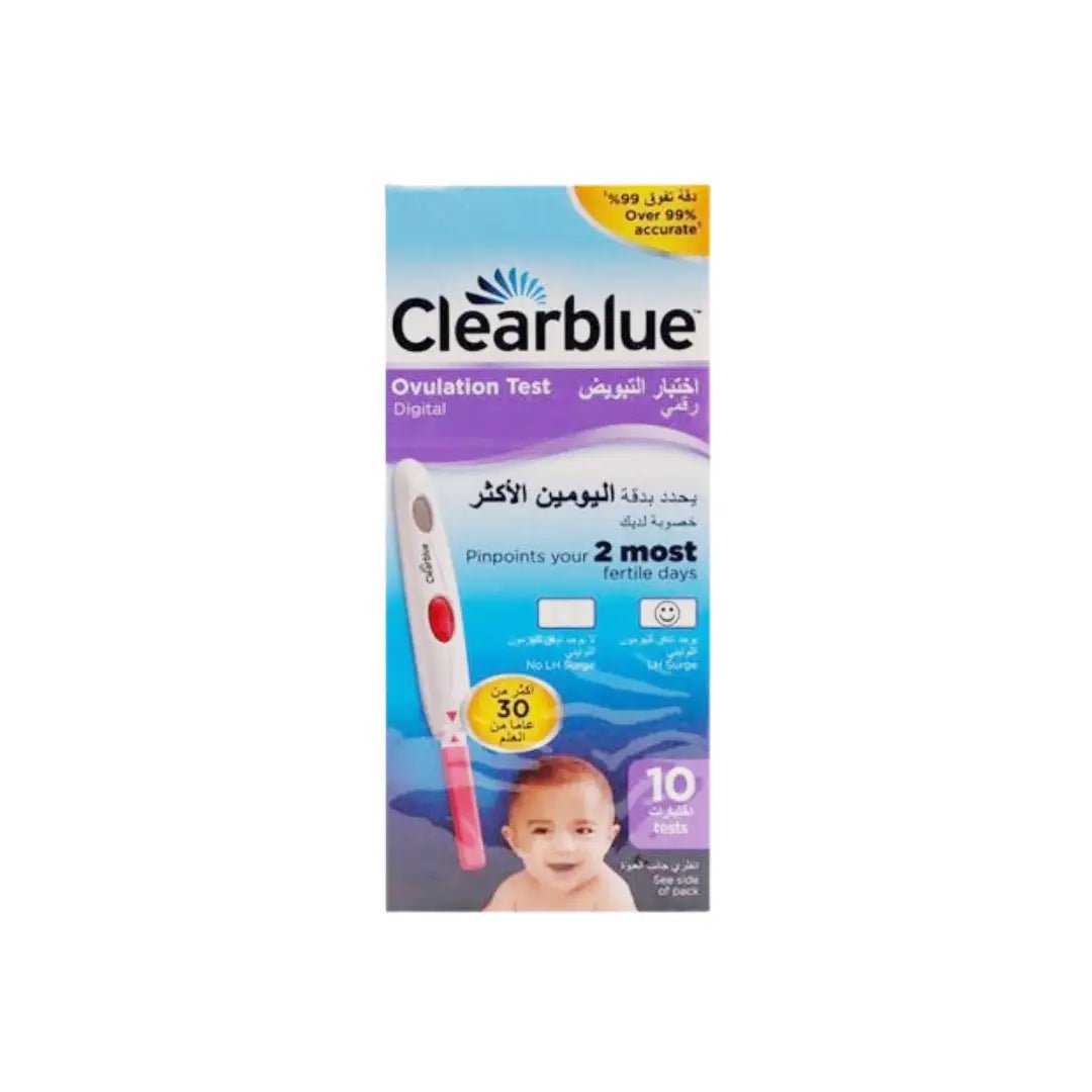 Clear Blue Digital Ovulation Test 10s