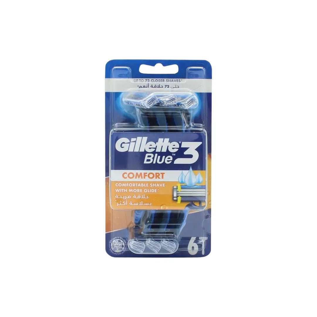 Gillette Blue 3 Comfort 6s 89831