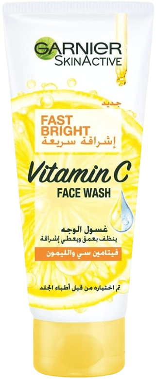 GARNIER Skin Active Fast Bright Vitamin C Face Wash 100ml