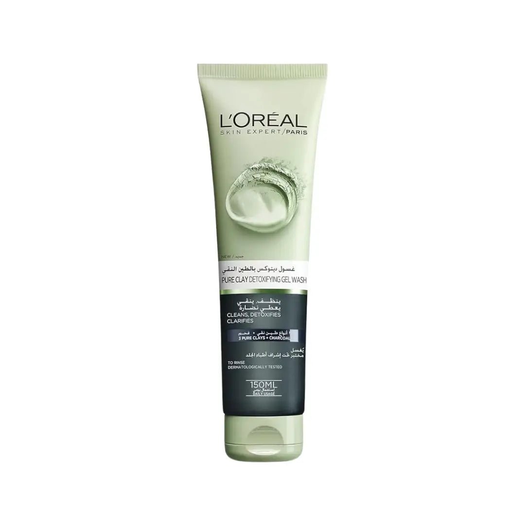 Loreal Pure Clay Detoxifying Gel Wash 150ML