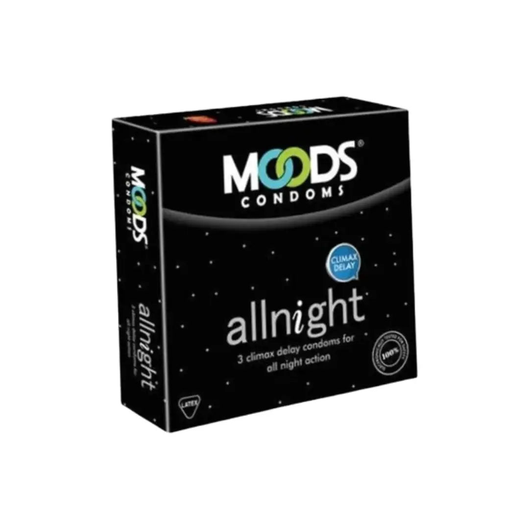 Moods All Night Climax Delay Condom 3s