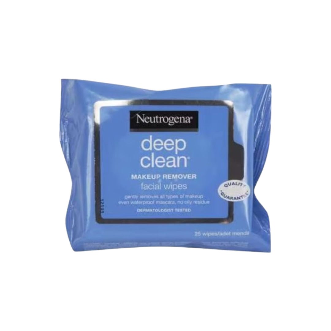 Neutrogena Deep Clean Makeup Remover Facial Wipes 25's