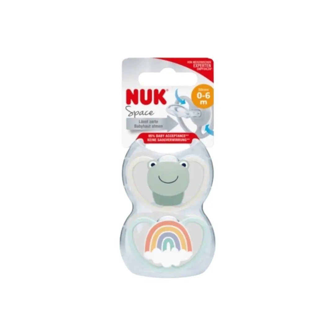 Nuk Space Soother 0-6M 2s 14776