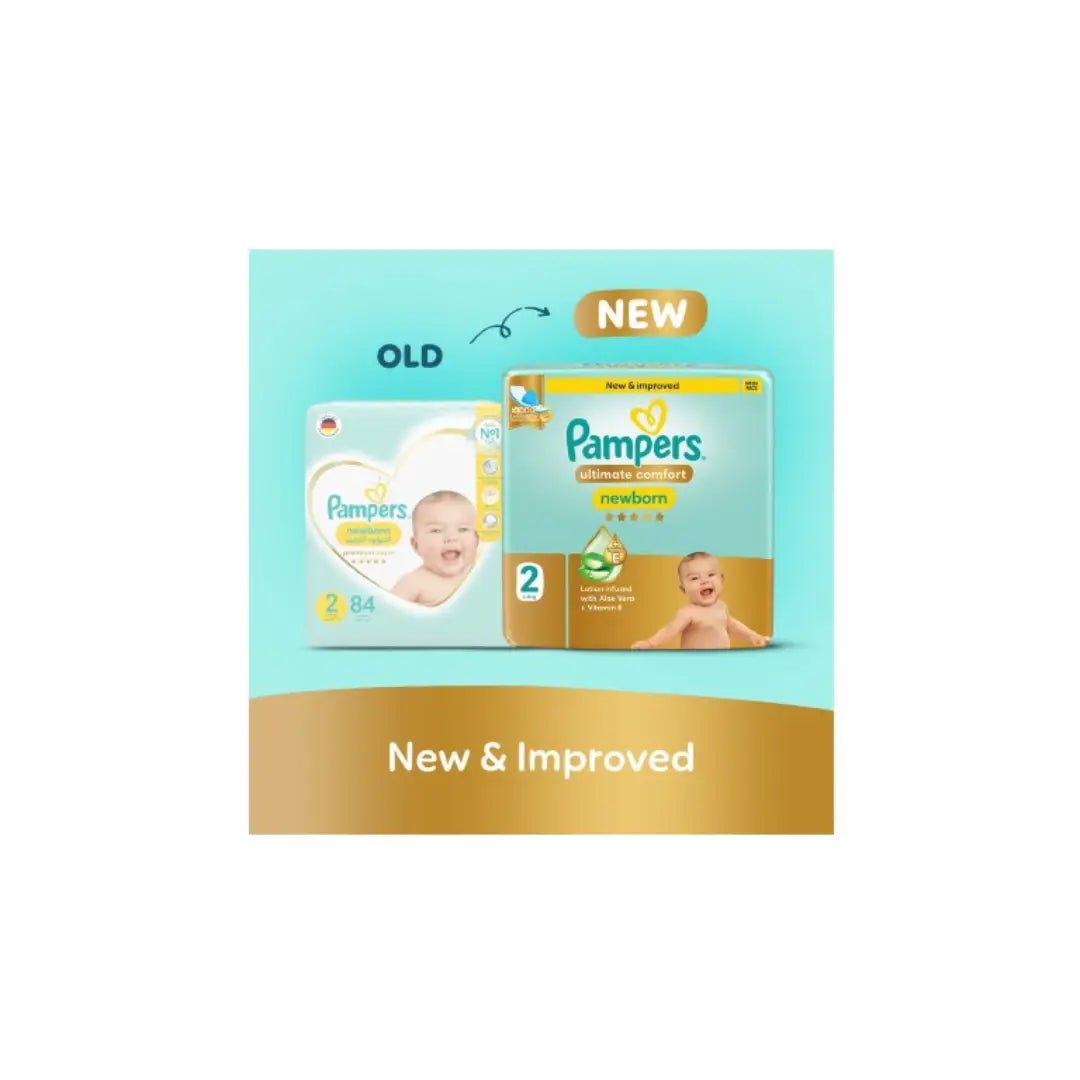 Pampers Premium Care Newborn Size 2 Diaper 84s