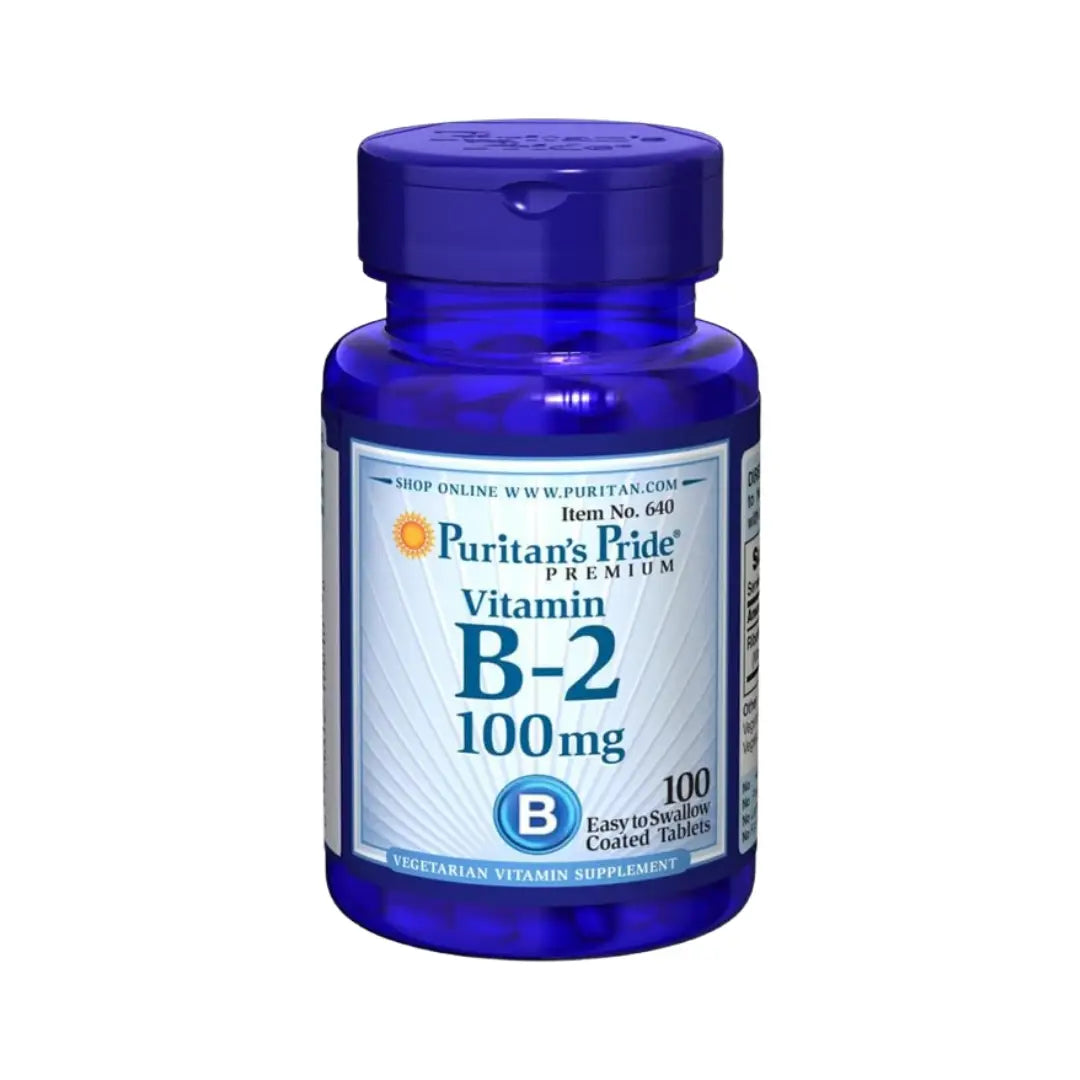 PURITANS PRIDE VITAMIN B2 100MG TAB 100s