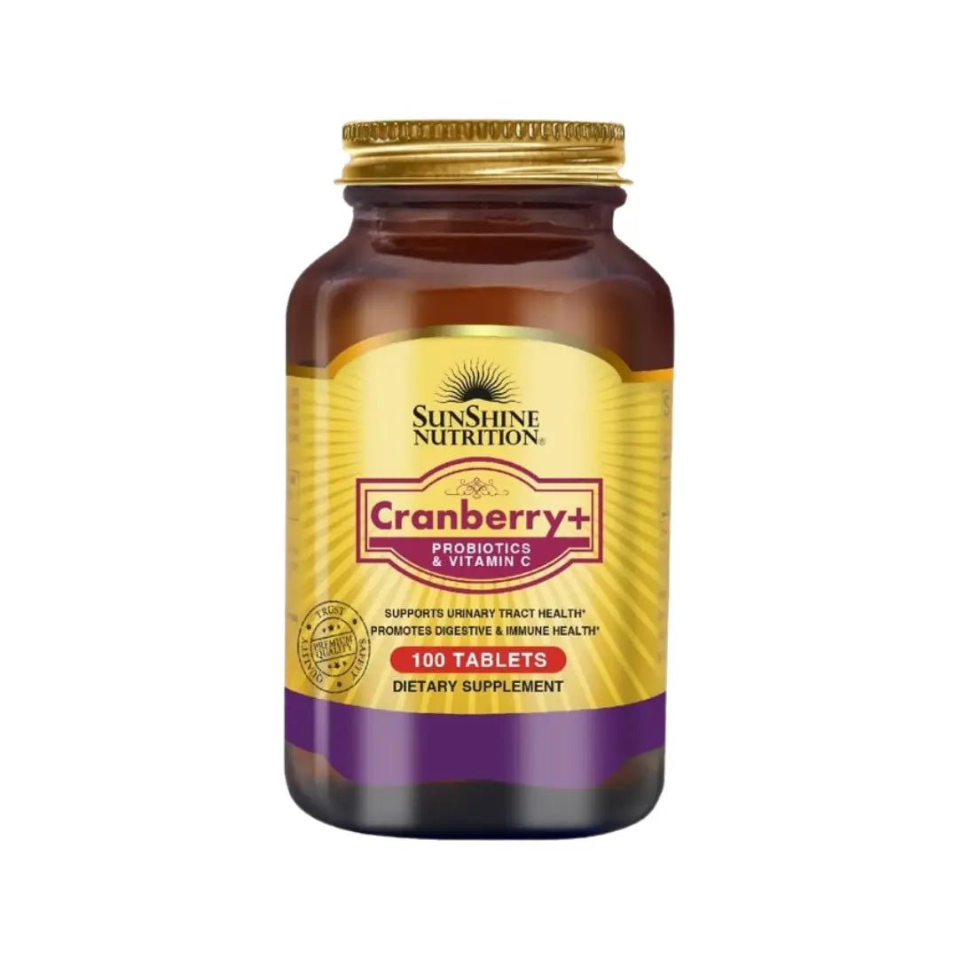 Sunshine Nutrition Cranberry Probiotics + Vitamin C Tab 100s