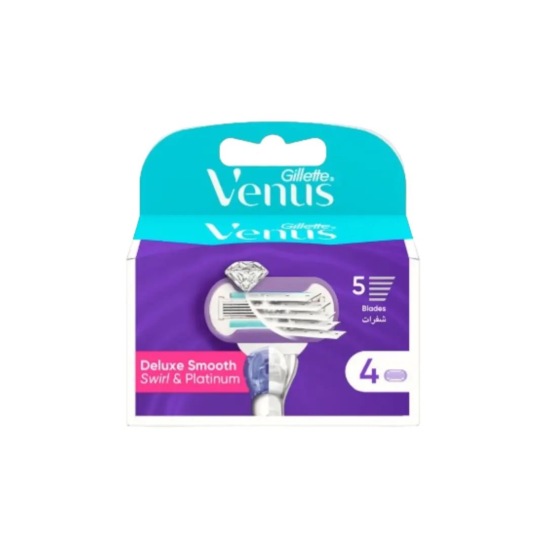 Gillette Razor Venus 5 Deluxe Smooth Swirl 2s