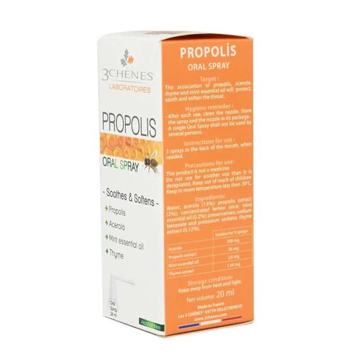 3 Chenes Propolis Oral Spray 20ml