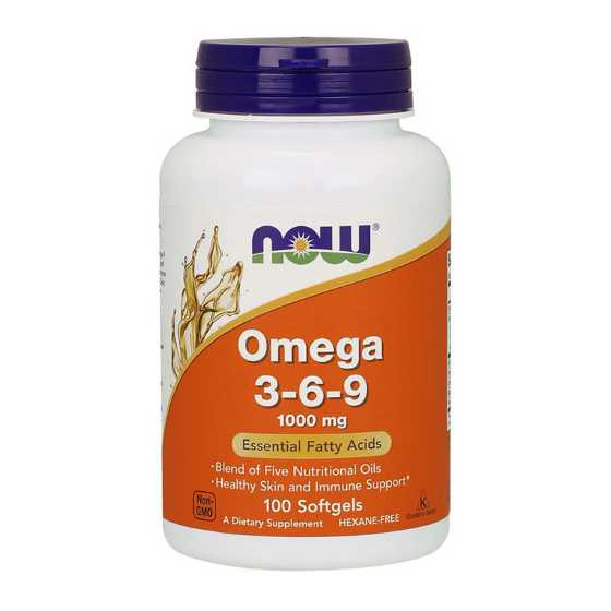 NOW OMEGA 3-6-9 1000MG 100'S - Med7 Online