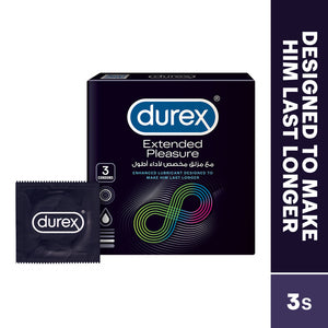 Durex Extended Pleasure Condoms 3 pcs - Med7 Online