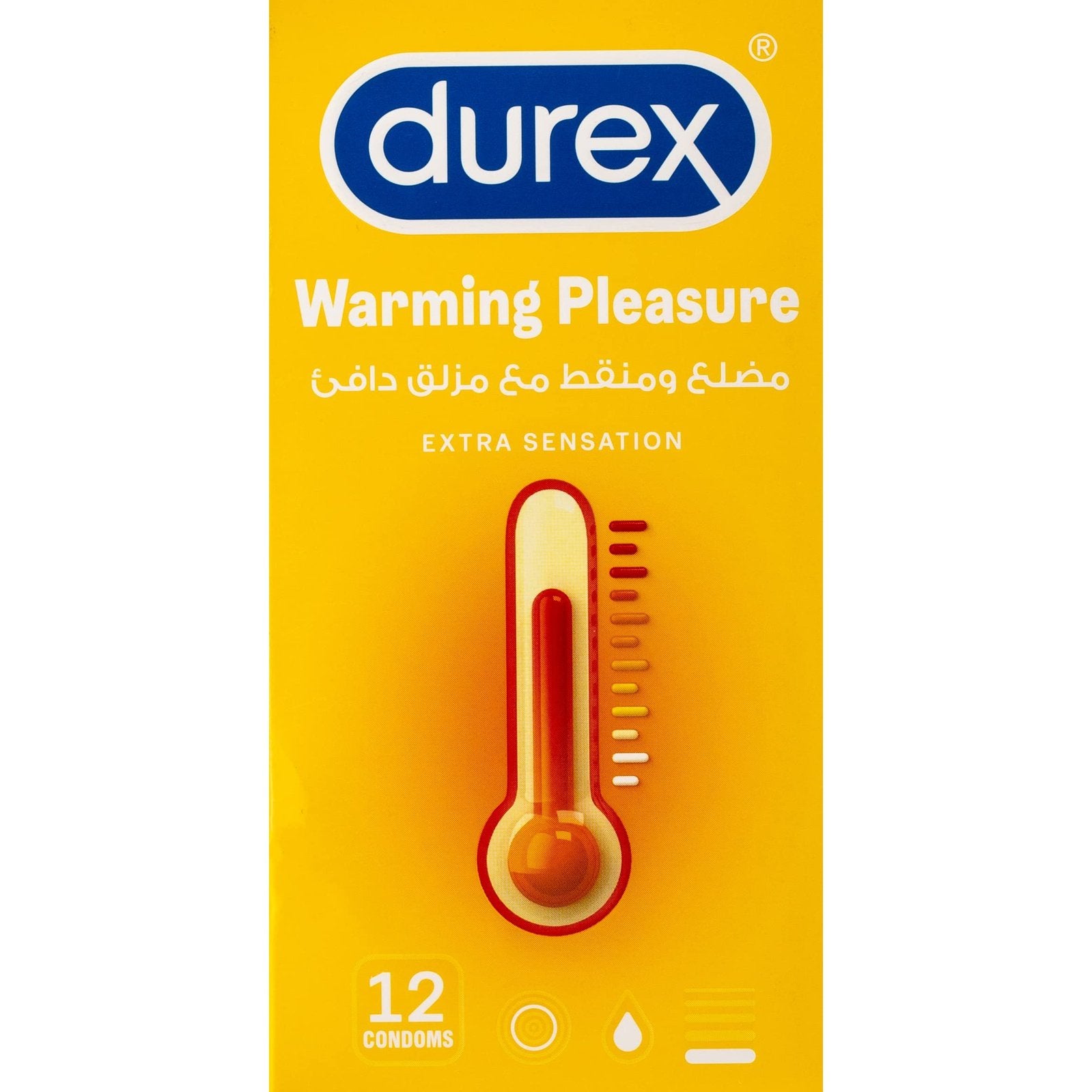Durex Warming Pleasure Condoms 12pcs - Med7 Online