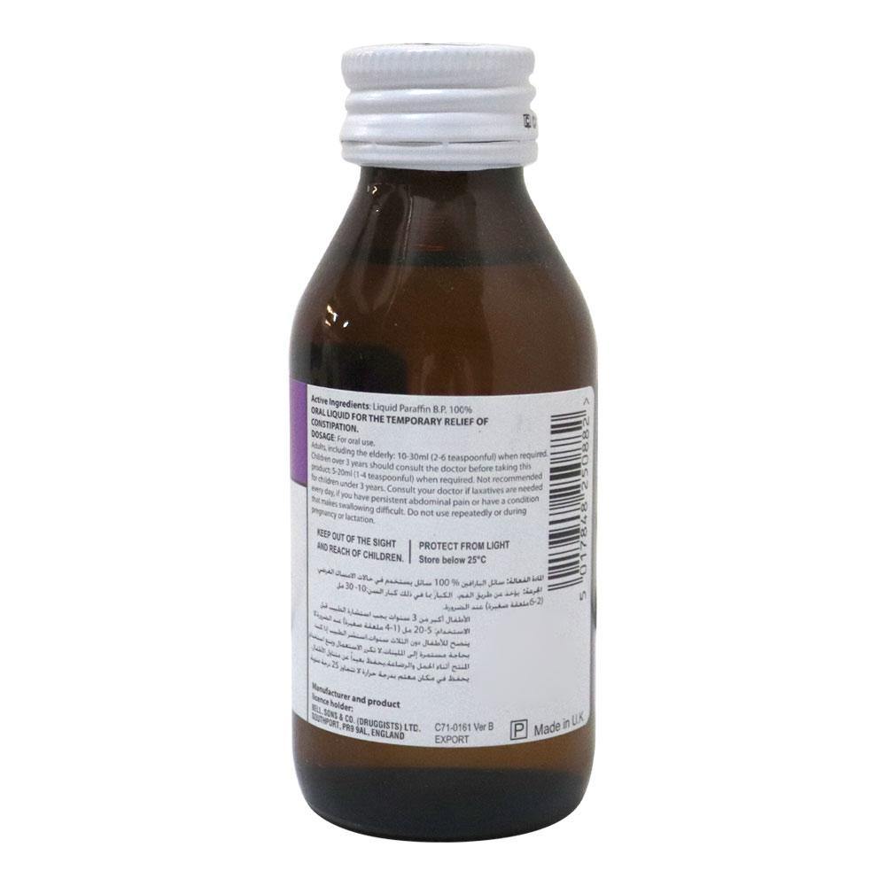 Bells Liquid Paraffin 100ml Gentle laxative for smooth bowel movement and digestive comfort