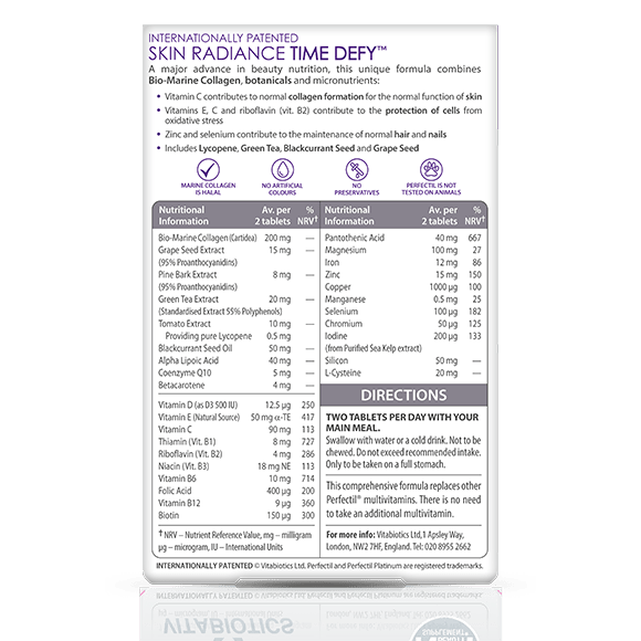 Vitabiotics Perfectil Platinum Radiance 30s