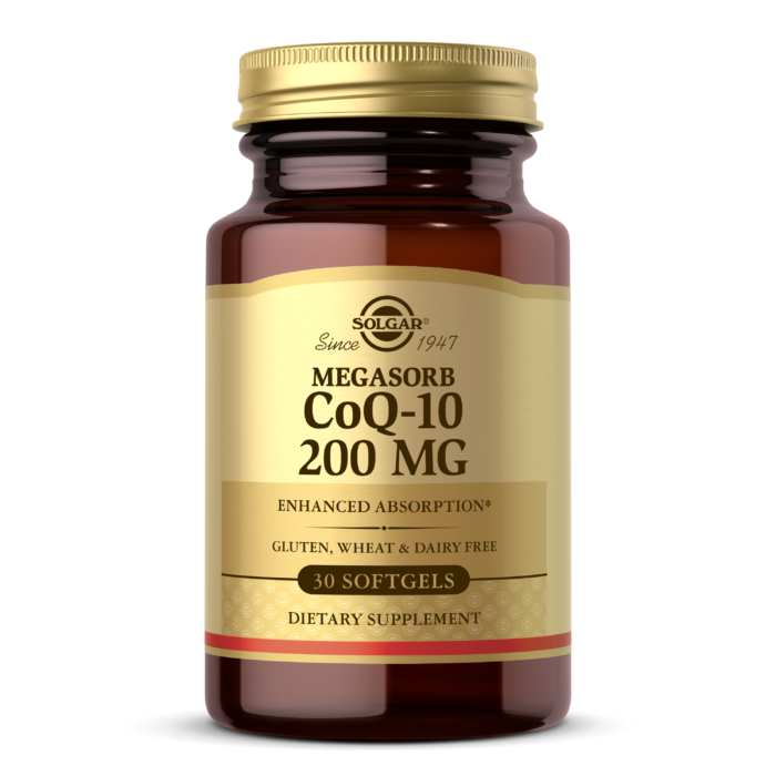 SOLGAR MEGASORB COQ-10 200 MG SOFTGELS 30's - Med7 Online