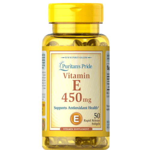 PURITANS PRIDE Vitamin E-1000 IU - 50 Softgels - Med7 Online